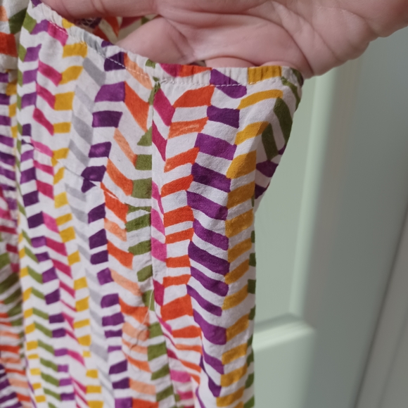 G.H. Bass & Co. Colorful Chevron Blouse - Picture 5 of 7